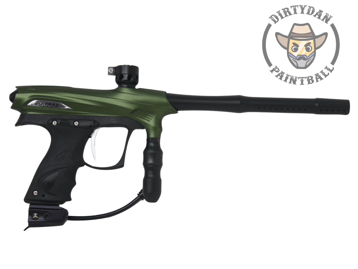 Used Dye Rail - Green/Black
