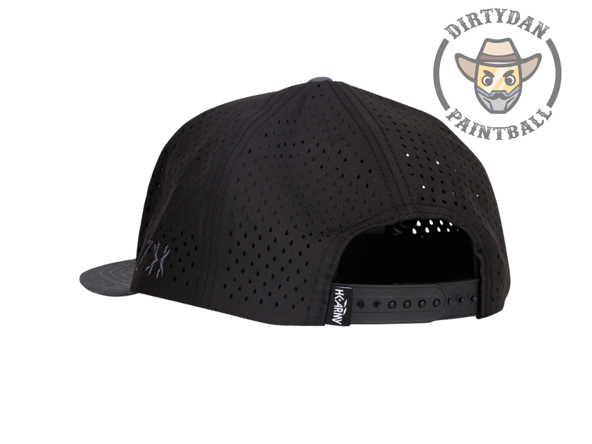 Field Snapback Hat - Black