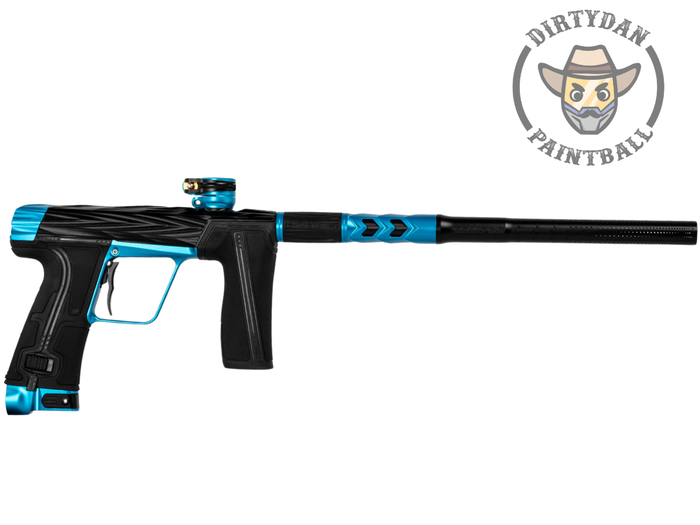 HK Shredder CS3 Pro paintball marker in Tsunami, side view.