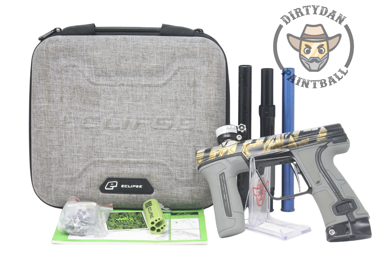 Planet Eclipse Impact CS3 - Black/Gold w Grey Grips