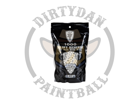 Elite Force MILSIM Heavy Reserve BIO .40 WHITE - 1000ct(BAG)