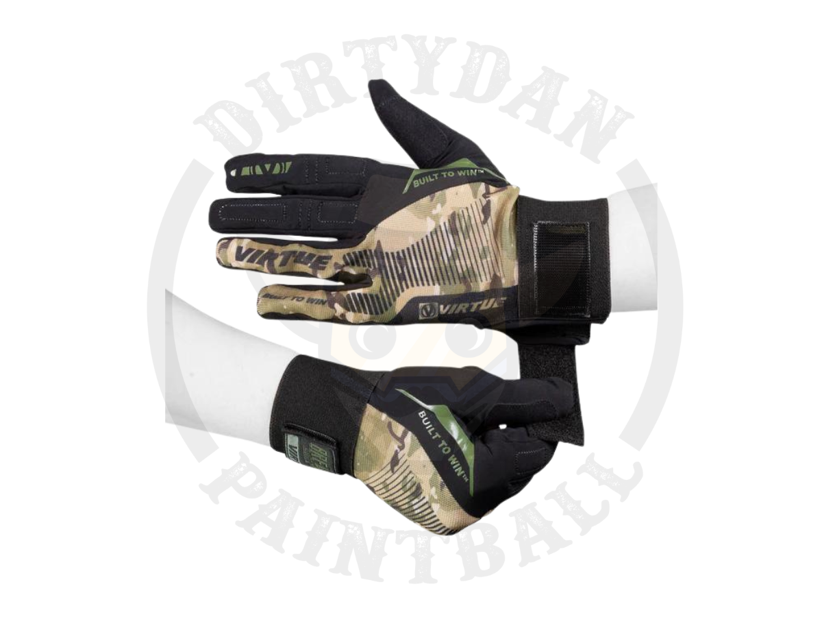 Virtue Breakout Gloves - Ripstop Full Finger - Camo