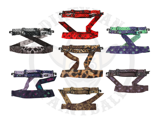 Bunkerkings Coronation 4-Point Strap & Headband Pack - All Colors