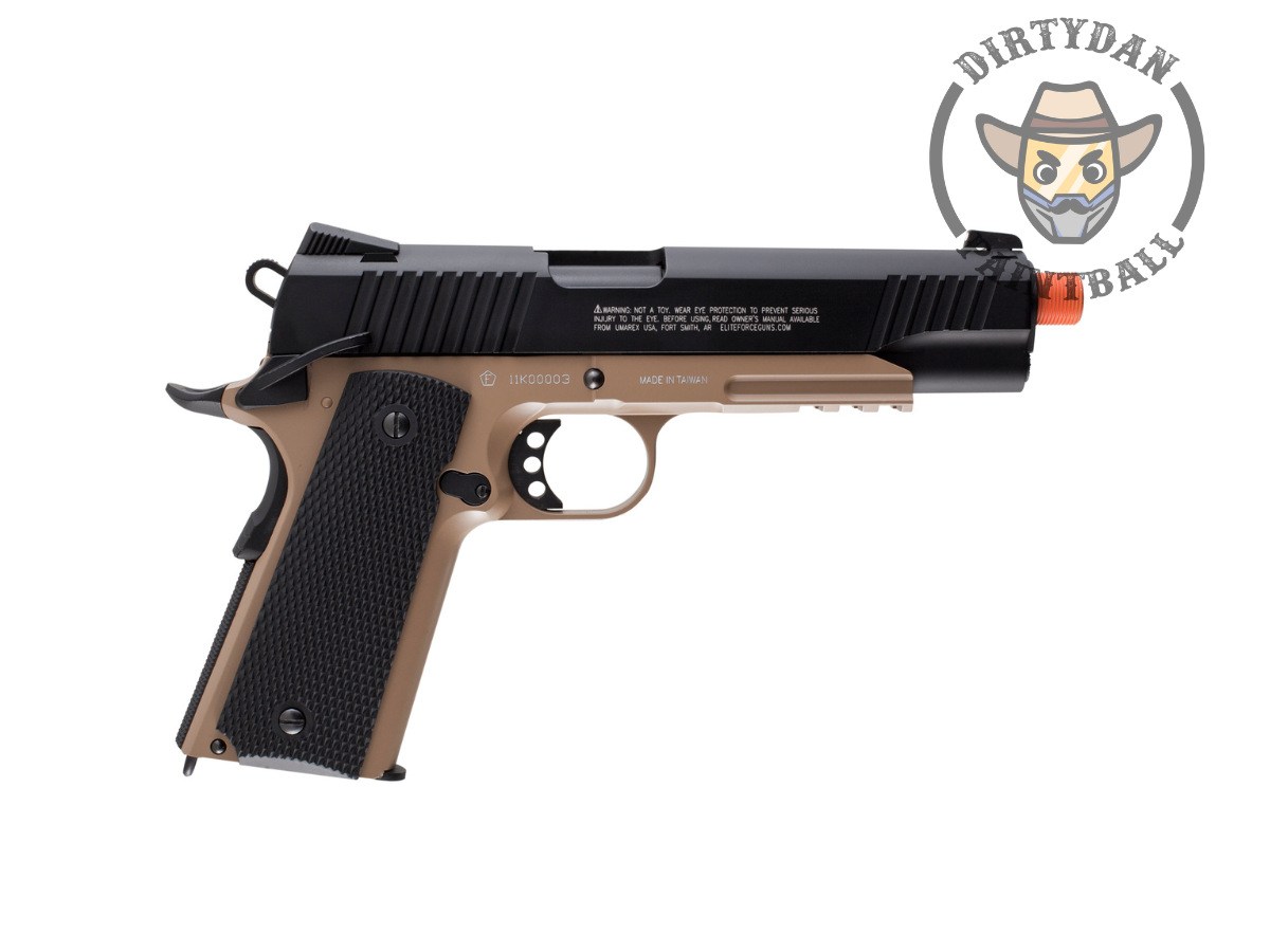 Elite Force 1911 TAC C02 Blowback - All Variants