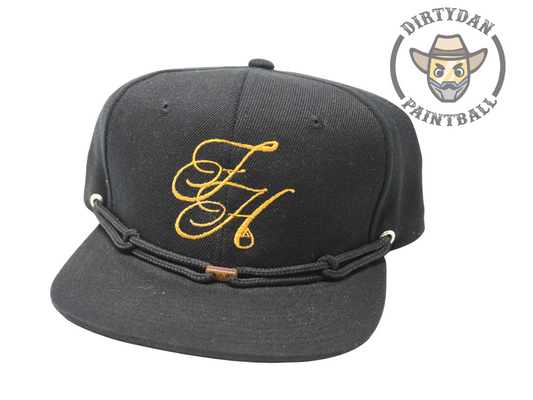 Findlay Snapback - Black Cursive