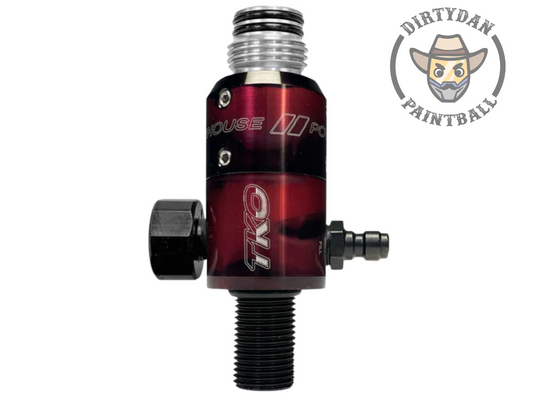 POWERHOUSE TKO REGULATOR - MID BODY (Black / Red Acid)