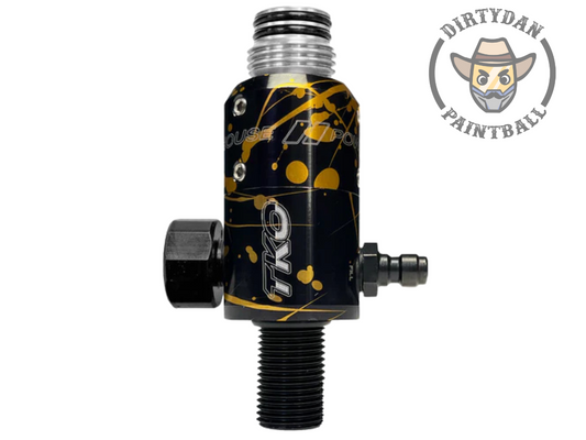 POWERHOUSE TKO REGULATOR - MID BODY (Black / Gold Splash)