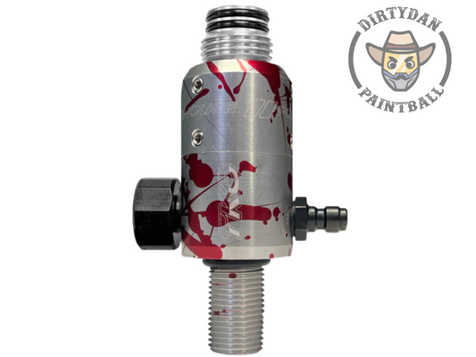 POWERHOUSE TKO REGULATOR - MID BODY (Silver / Red Splash)