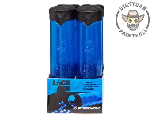 Virtue V2 Lock Pod - Blue - 170rnd Lock Lid Pod - 4 Pack