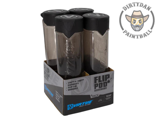 Virtue Flip 140 Round Pods - Smoke 4-Pack