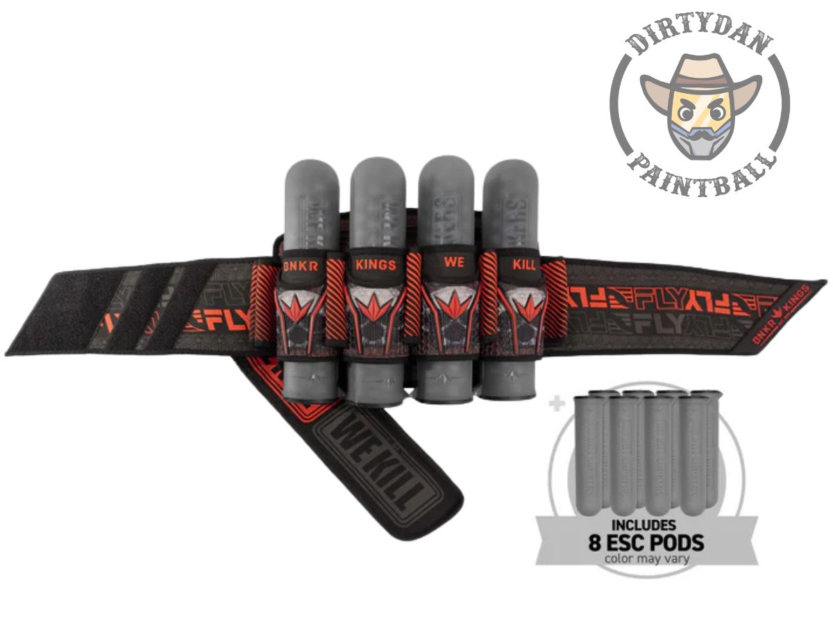 Bunkerkings Fly2 Pack 4+7 - Red Skull (incl. 8 ESC Pods)