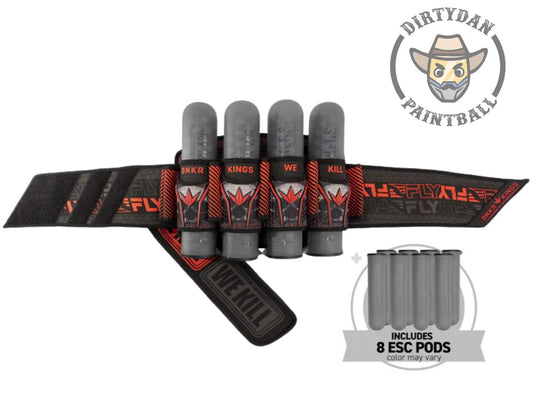 Bunkerkings Fly2 Pack 4+7 - Red Skull (incl. 8 ESC Pods)