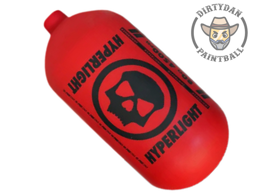 INFAMOUS™ "FROZEN MATTE" HYPERLIGHT TANK 80CI - RED/BLACK (BOTTLE ONLY)