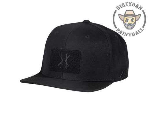 Assault Snapback Hat - Black