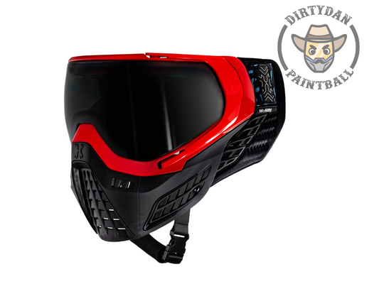 KLR Goggle Blackout Red (Red/Black)