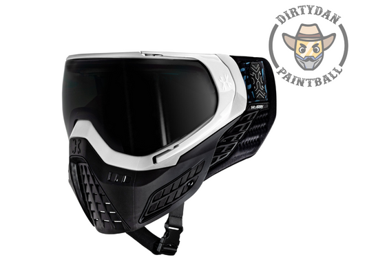 KLR Goggle Blackout White (White/Black)