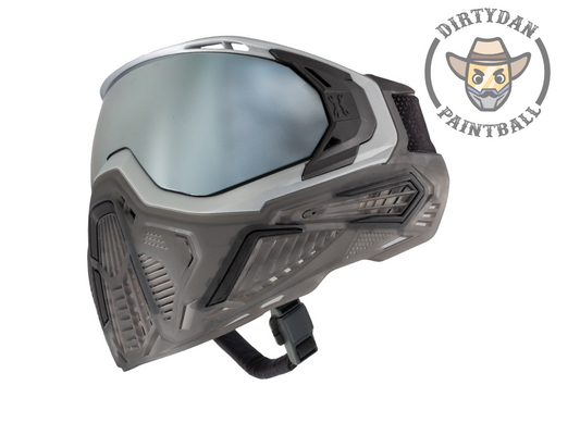 SLR Goggle - Graphite (Silver/Black/Smoke) Silver Lens