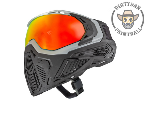 SLR Goggle - Solar (Silver/Black) Scorch Lens