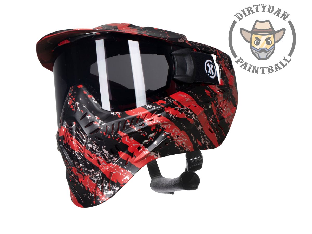 HSTL Goggle - Fracture Black/Red