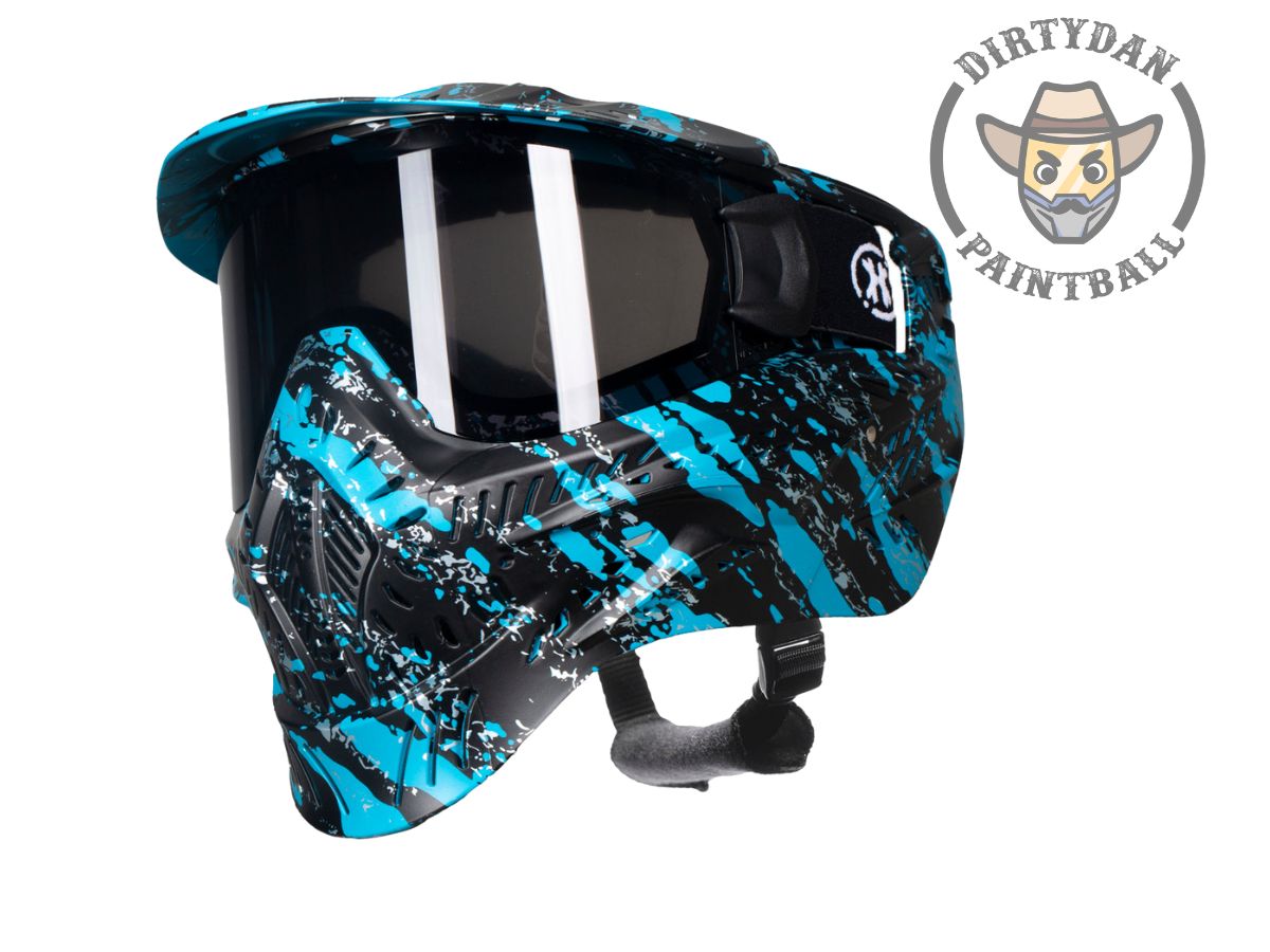 HSTL Goggle - Fracture Black/Turquoise