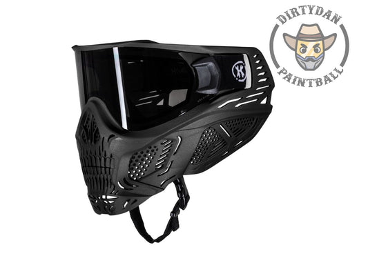 HSTL Skull Goggle "Punisher" - Black w/ Smoke Lens