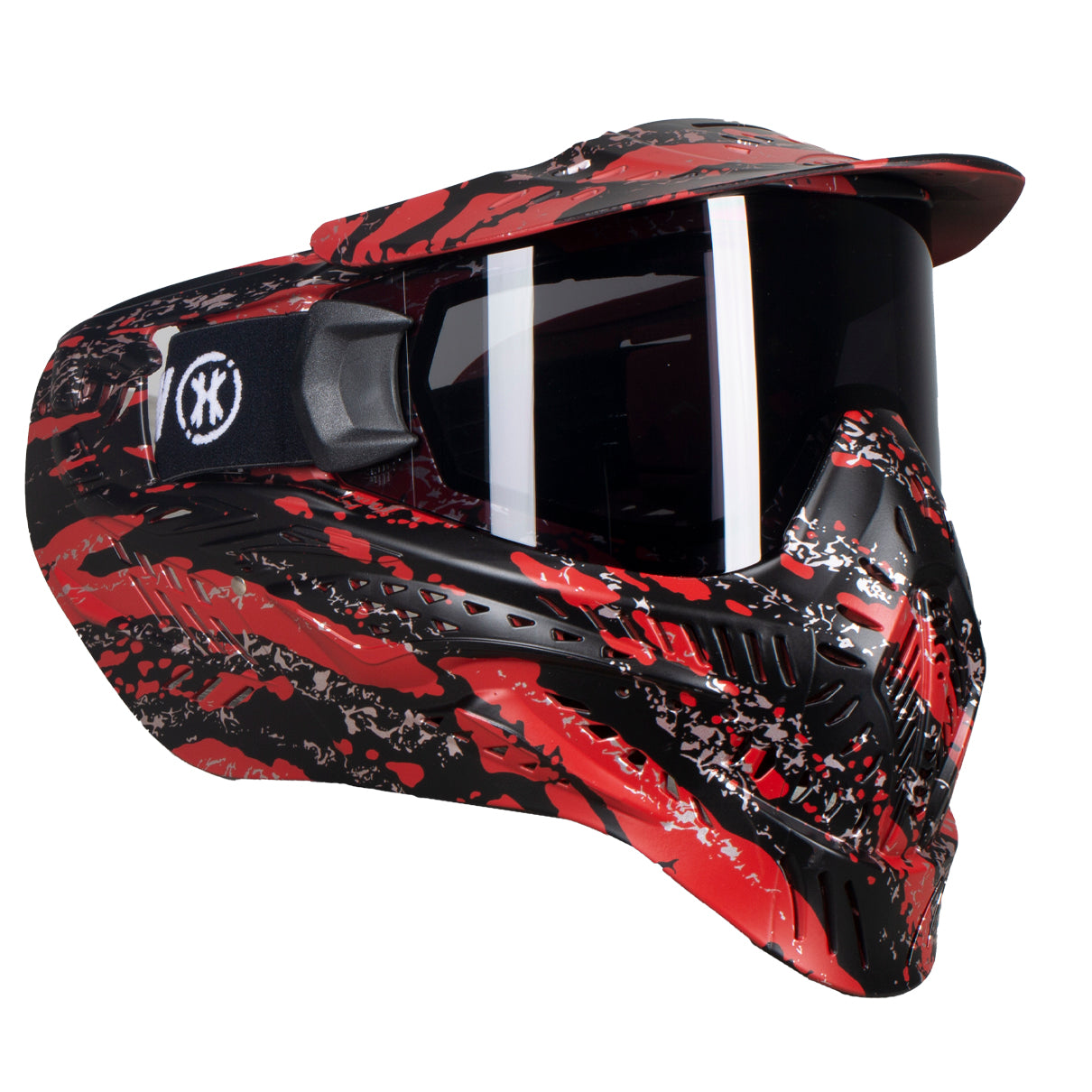 HSTL Goggle - Fracture Black/Red