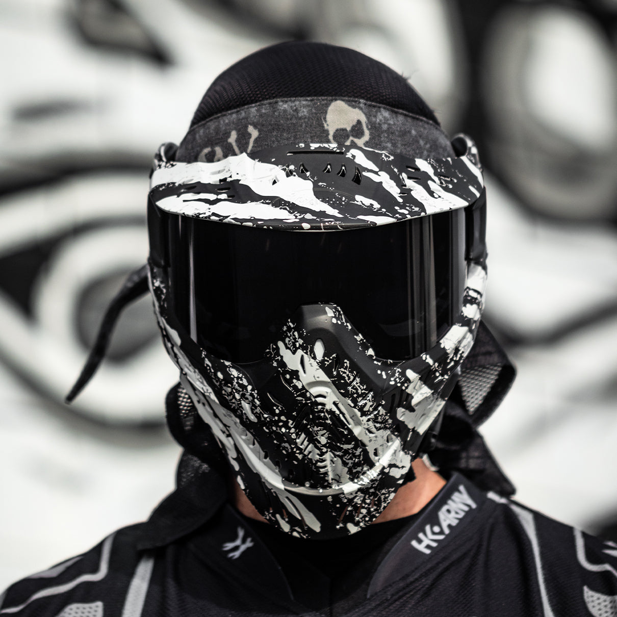 HSTL Goggle - Fracture Black/White