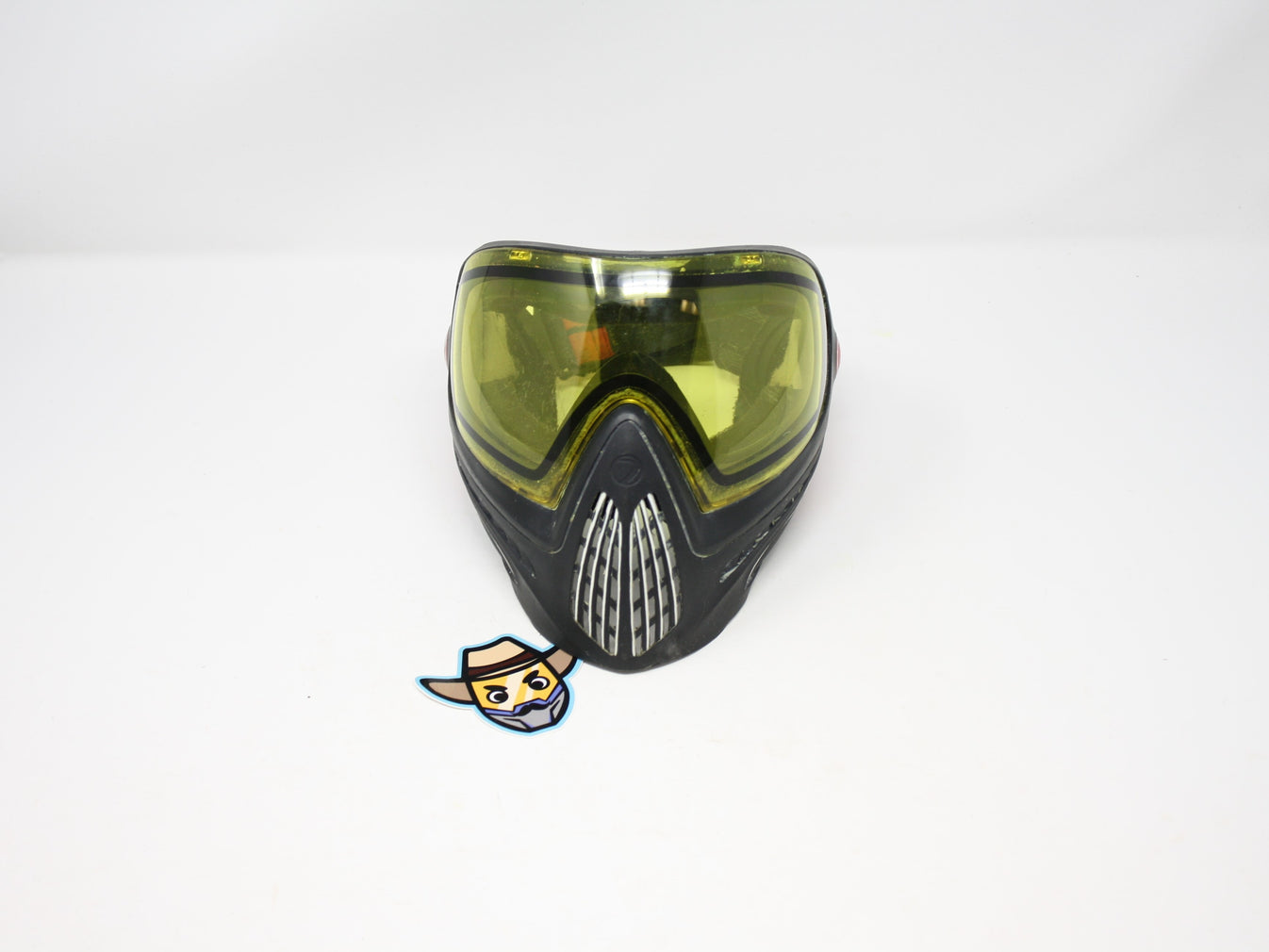 Dye i4 Mask - Black/Red with Yellow visor – DirtyDanPB