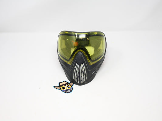 Dye i4 Mask - Black/Red with Yellow visor