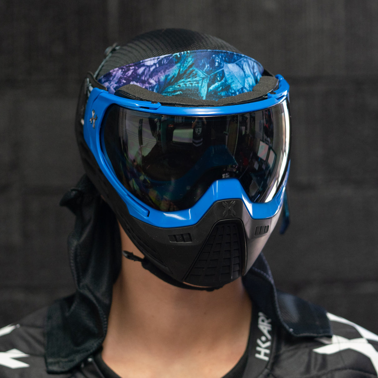 KLR Goggle Blackout Blue (Blue/Black)