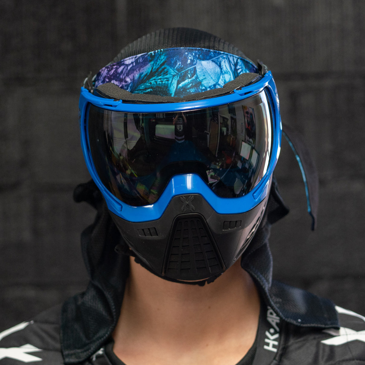 KLR Goggle Blackout Blue (Blue/Black)