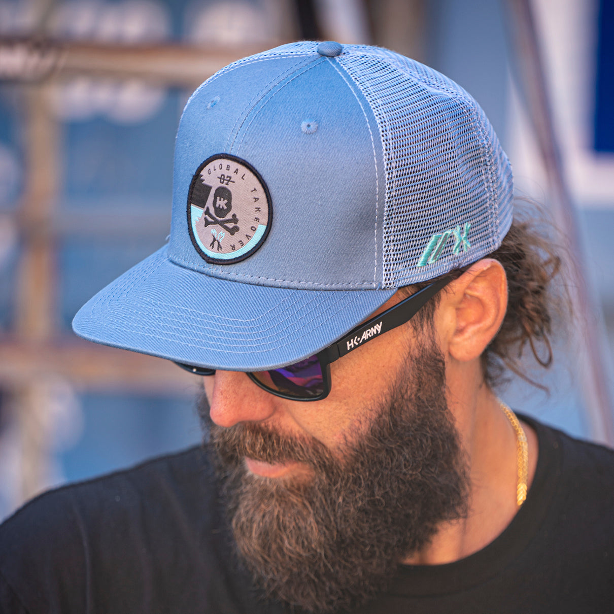 Drift Snapback Hat - Blue