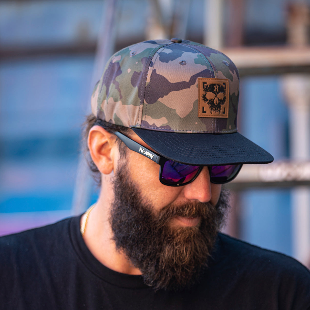 DOOM Snapback Hat - Camo