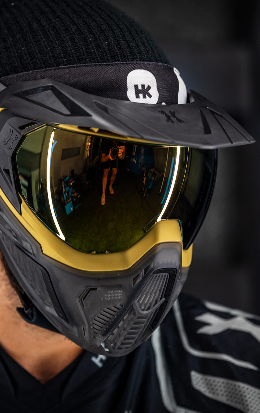 SLR Goggle - Alloy (Gold/Black/Smoke) Gold Lens