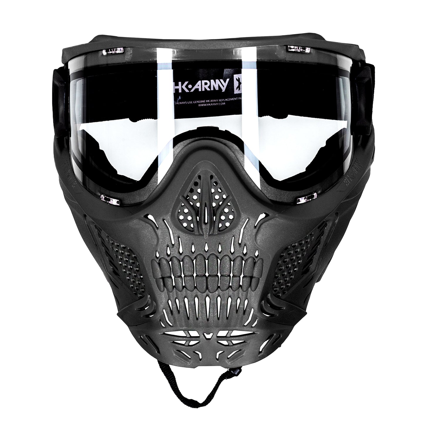 HSTL Skull Goggle - Black w/ Clear Lens