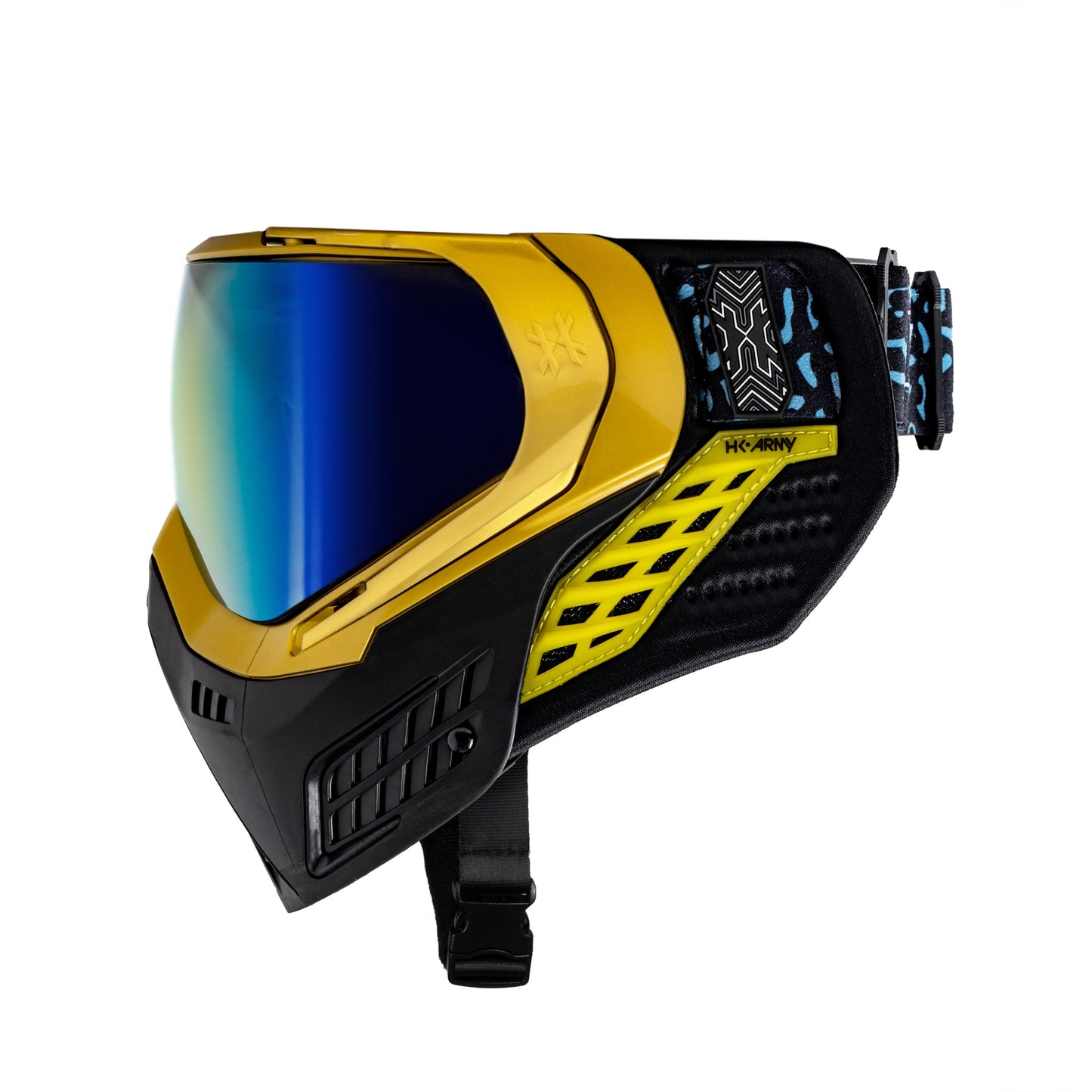 KLR Goggle Blackout Gold (Gold/Black)