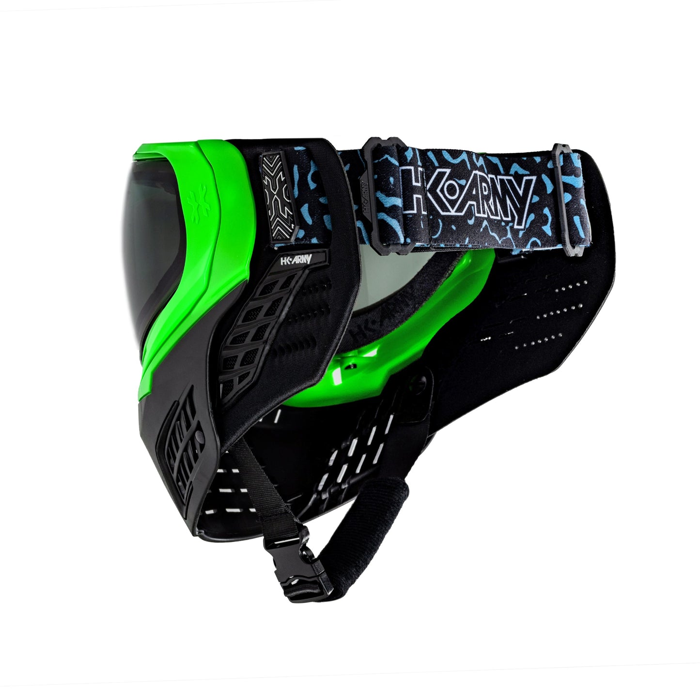 KLR Goggle Blackout Neon Green (Neon Green/Black)