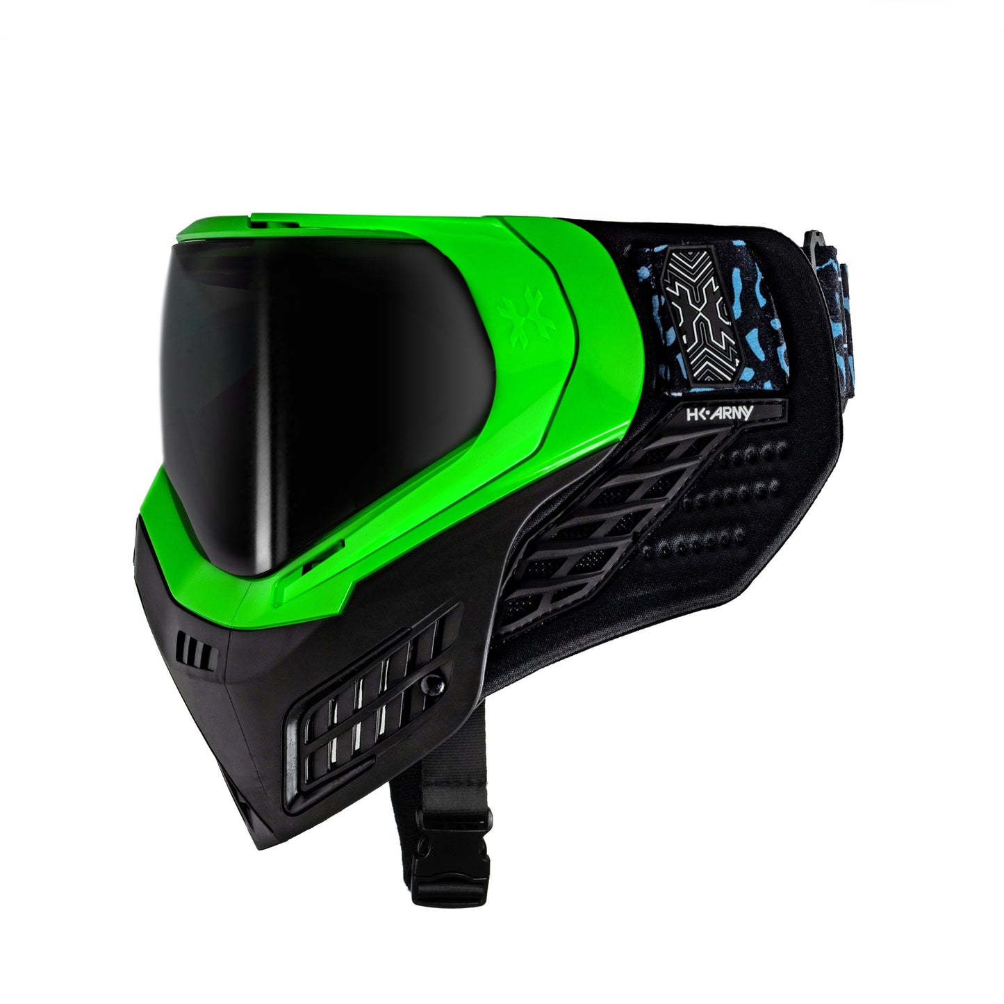 KLR Goggle Blackout Neon Green (Neon Green/Black)