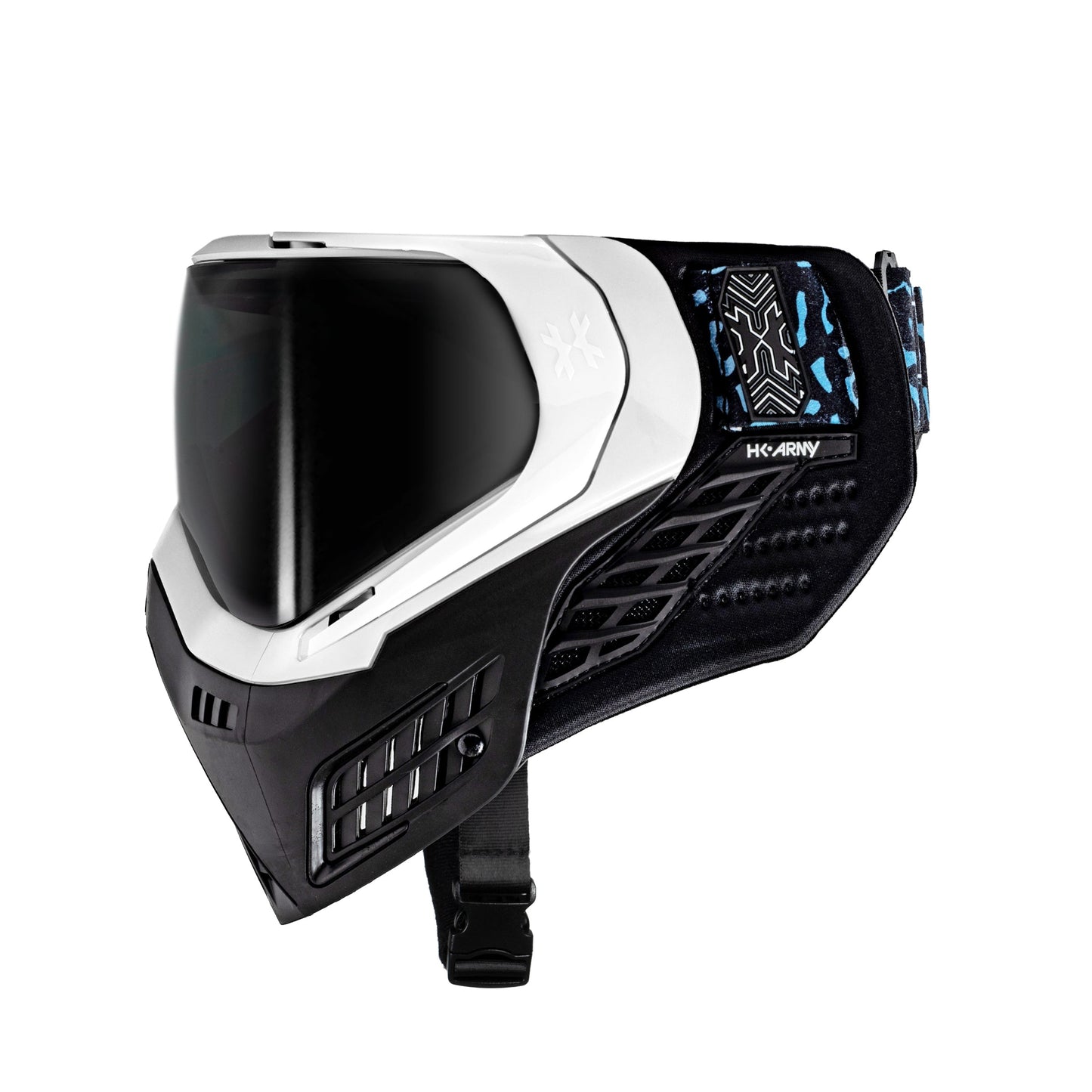 KLR Goggle Blackout White (White/Black)