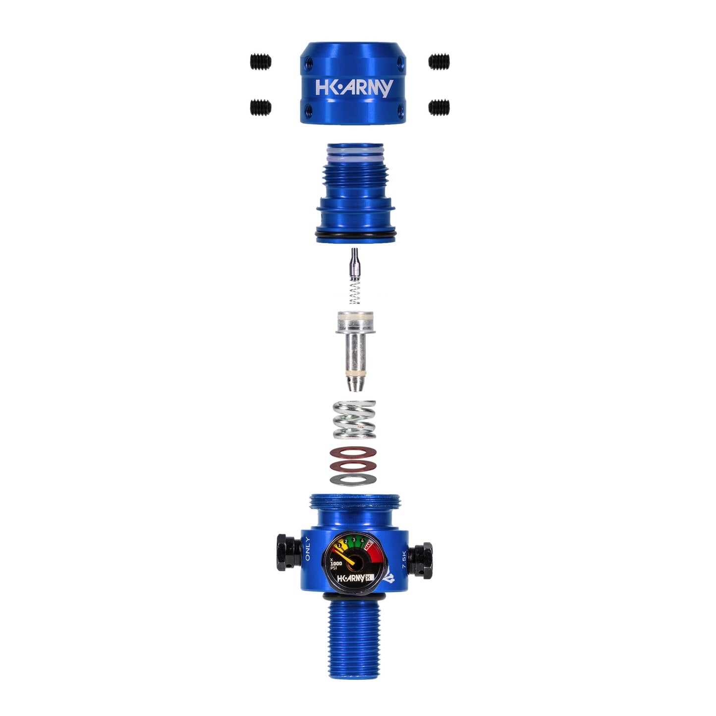 AeroLite Pro Regulator - Adjustable & Rotational - Blue