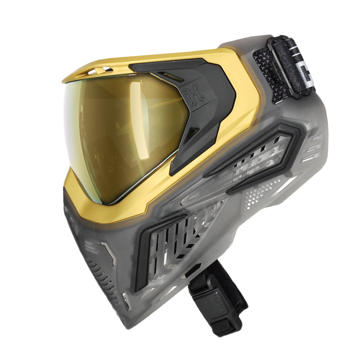 SLR Goggle - Alloy (Gold/Black/Smoke) Gold Lens