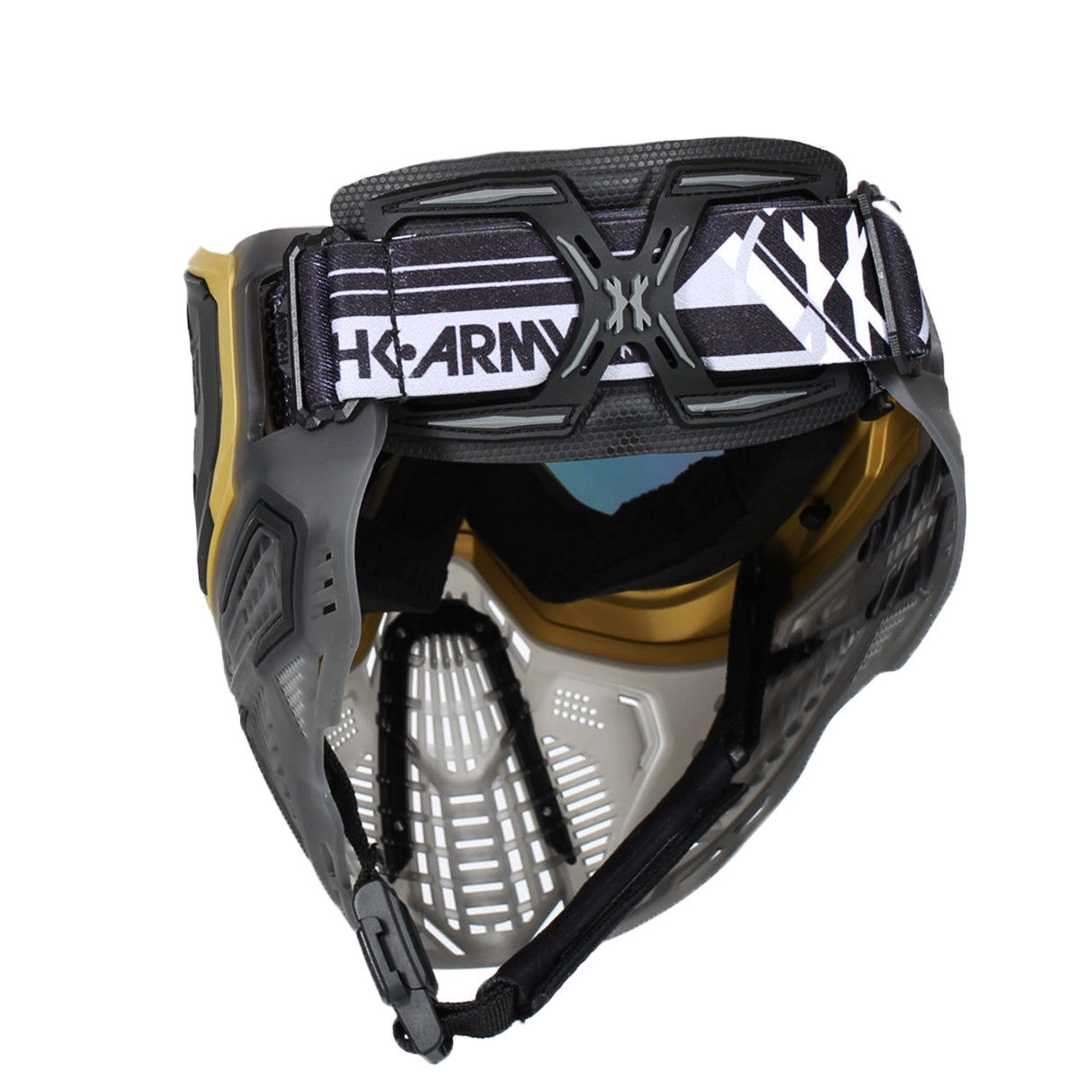 SLR Goggle - Alloy (Gold/Black/Smoke) Gold Lens