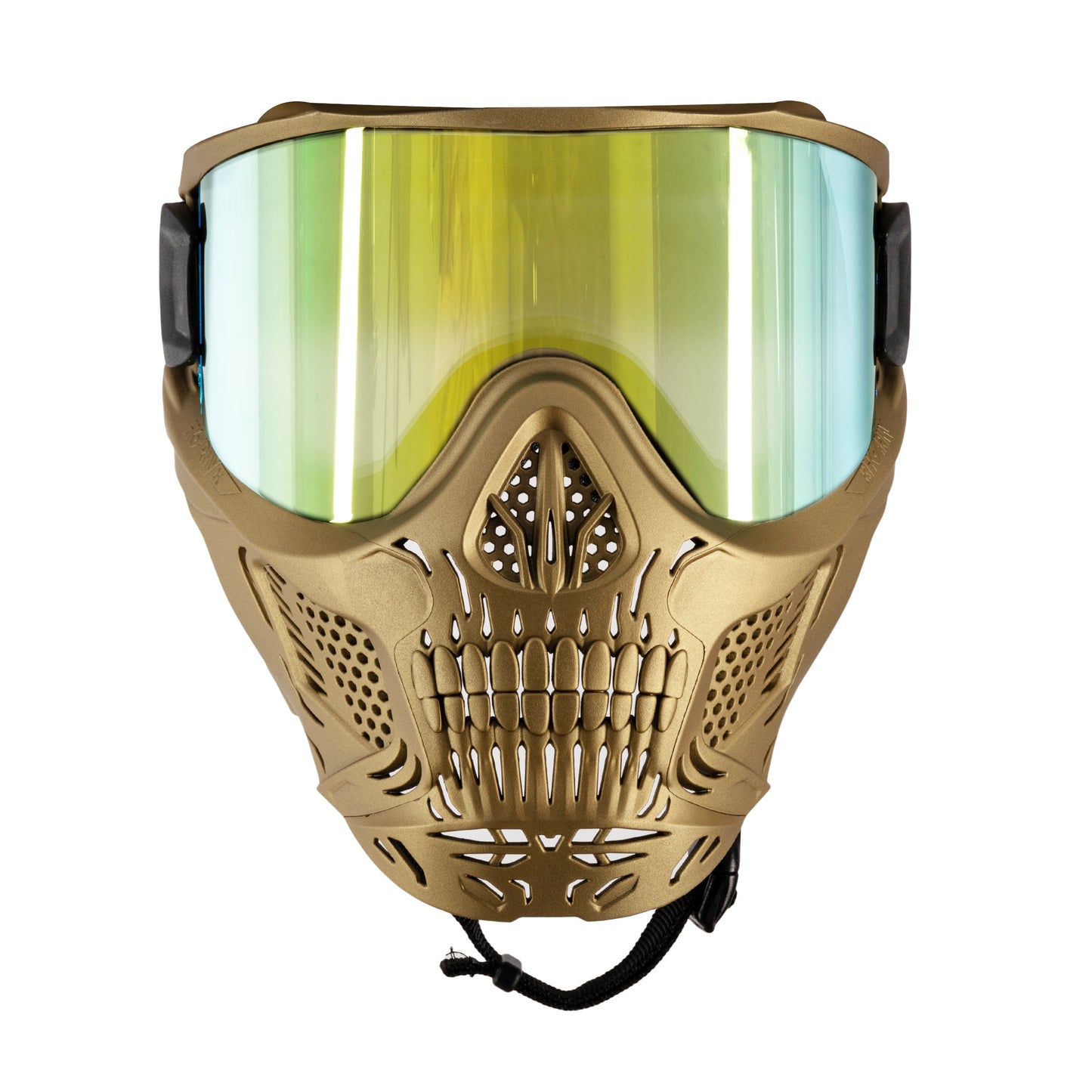 HSTL Skull Goggle Metallic Gold w/ Gold Lens