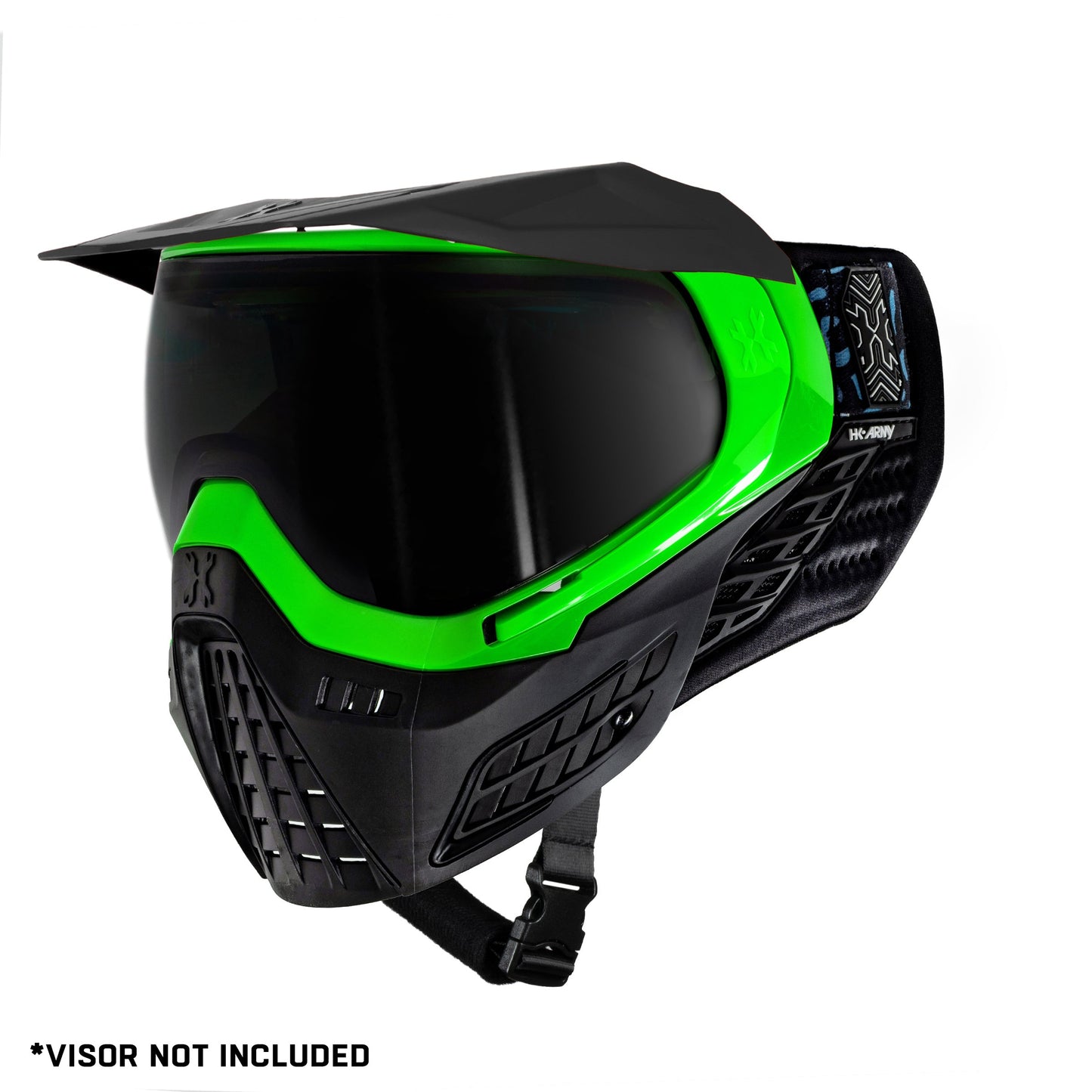 KLR Goggle Blackout Neon Green (Neon Green/Black)