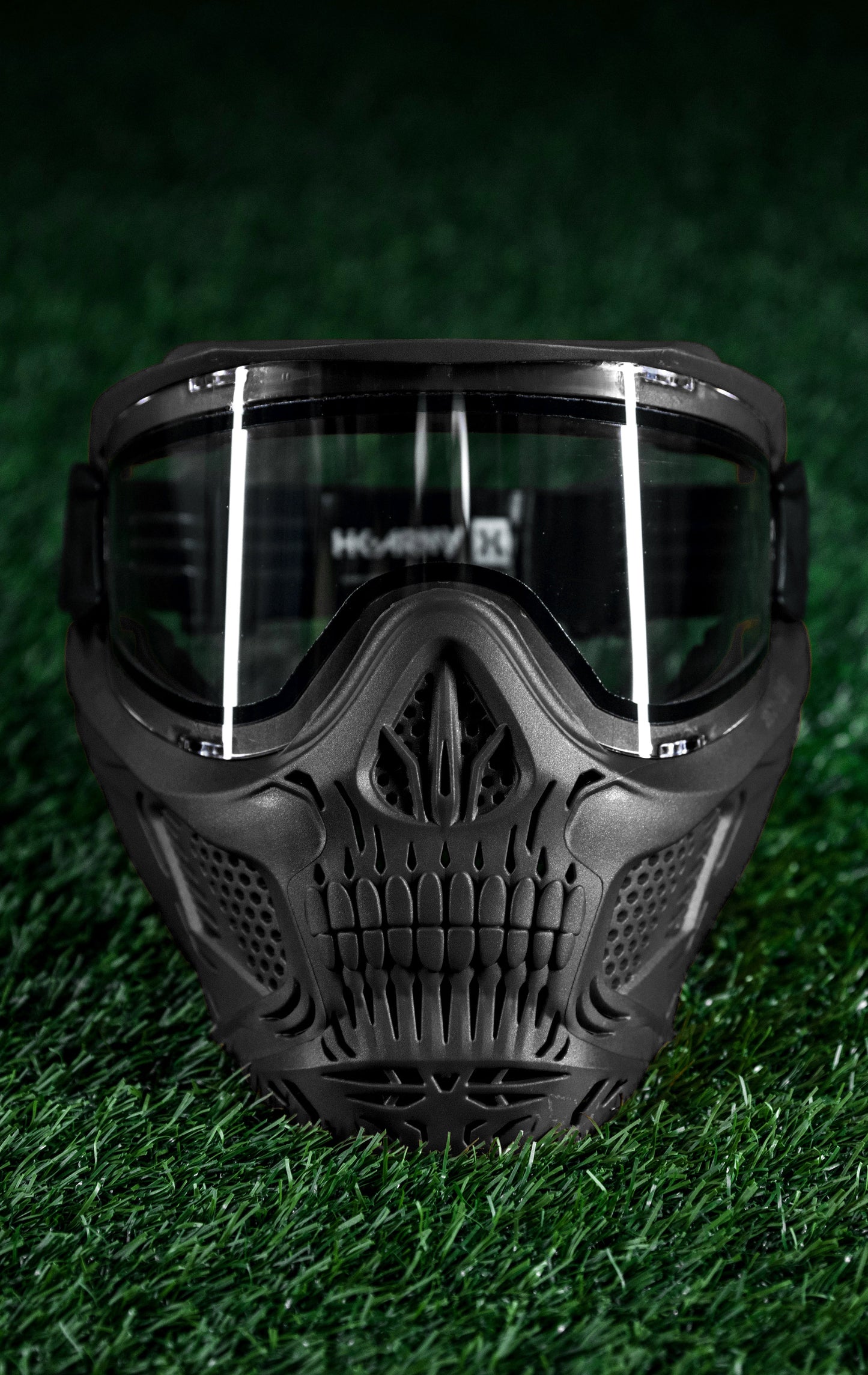 HSTL Skull Goggle - Black w/ Clear Lens