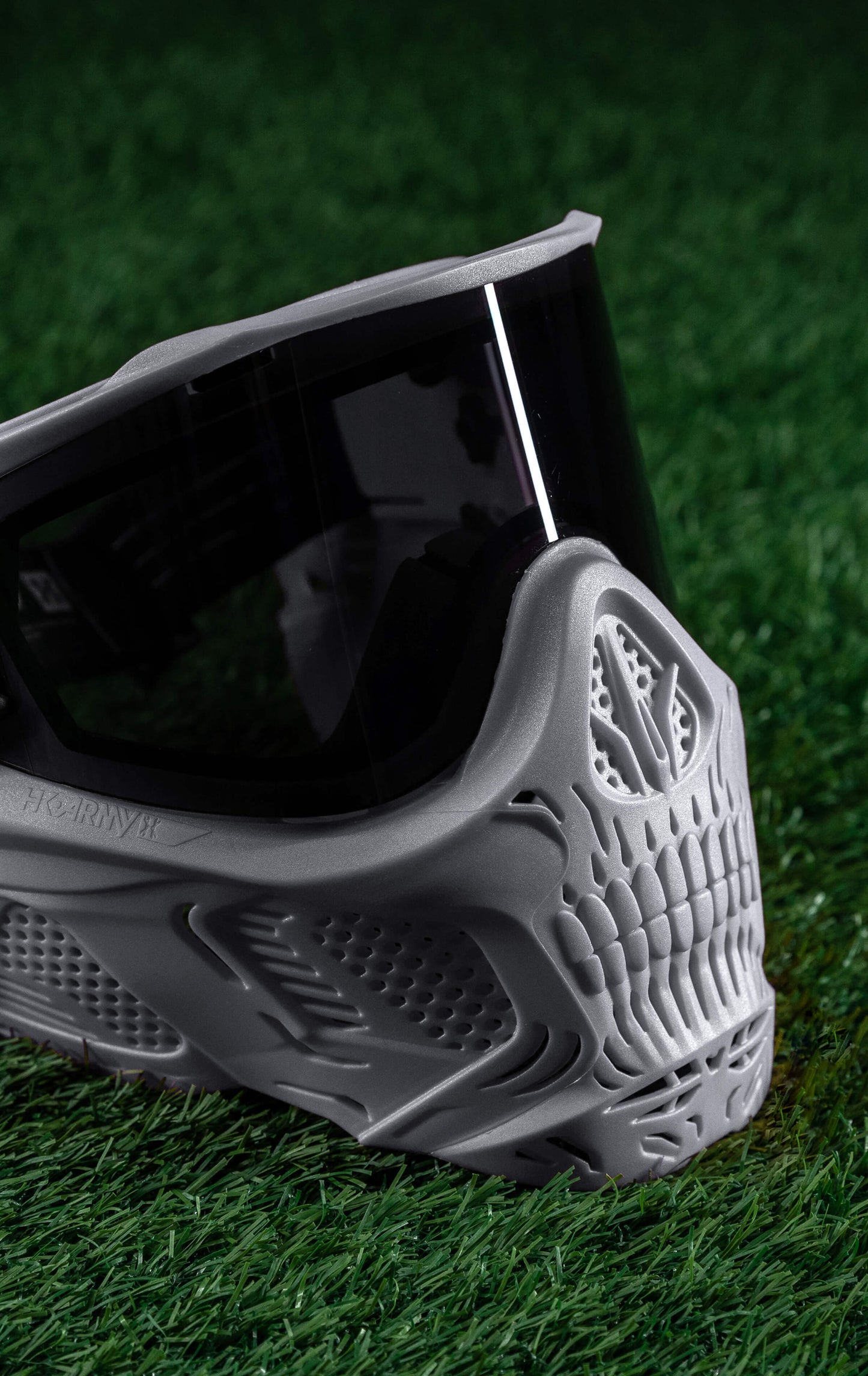 HSTL Skull Goggle "Tombstone" - Grey w/ Smoke Lens