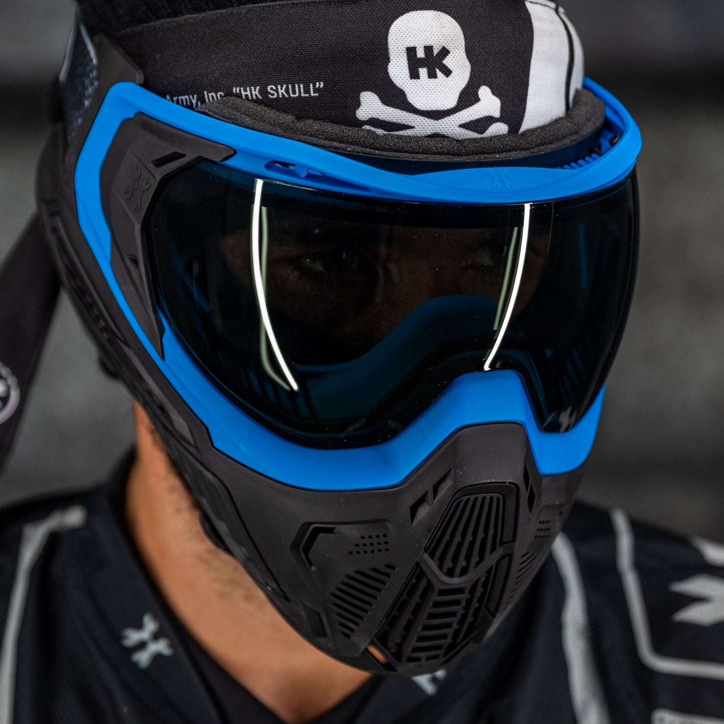 SLR Goggle - Sapphire (Blue/Black/Black) Smoke Lens