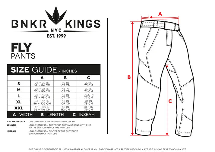 Bunkerkings Featherlite Fly Pants