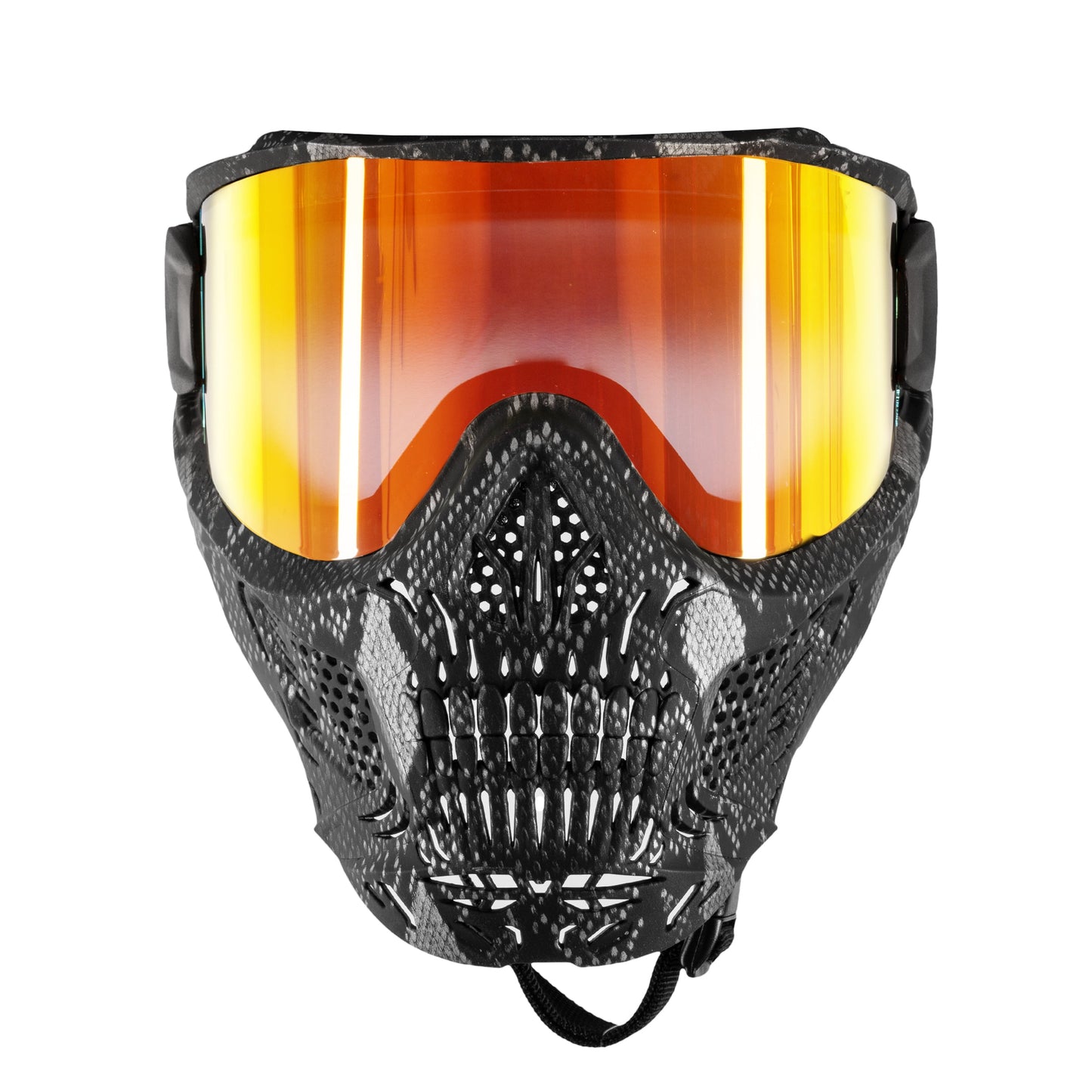 HSTL Skull Goggle Snake Grey w/ Fire Lens