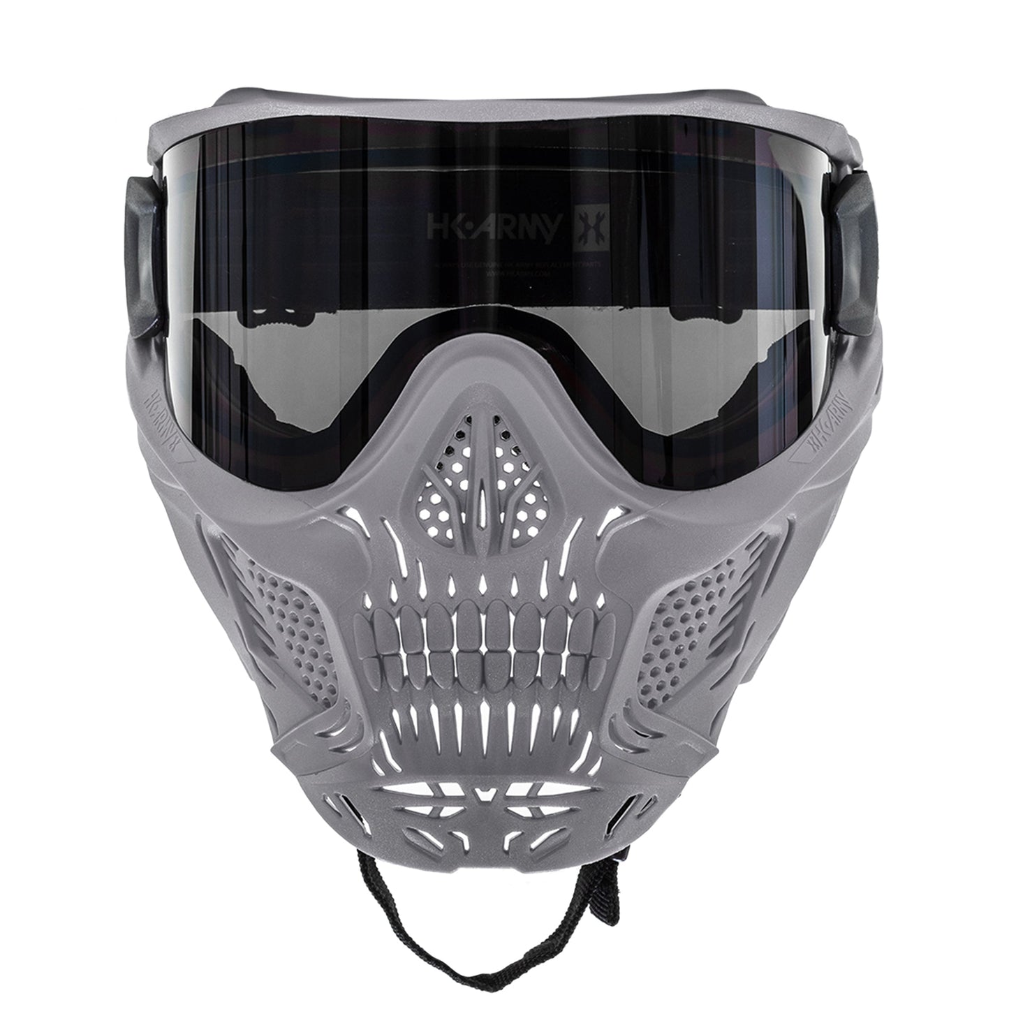 HSTL Skull Goggle "Tombstone" - Grey w/ Smoke Lens